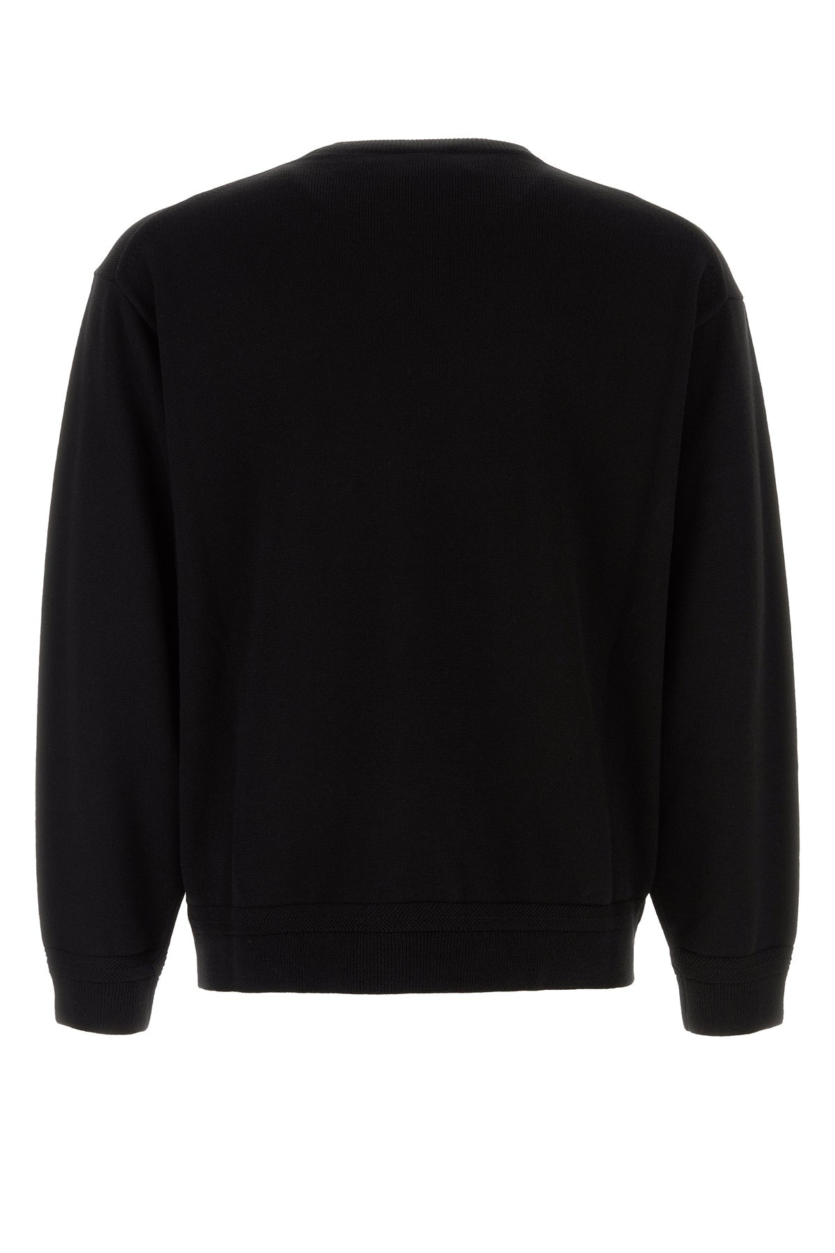 Black wool sweater - 2