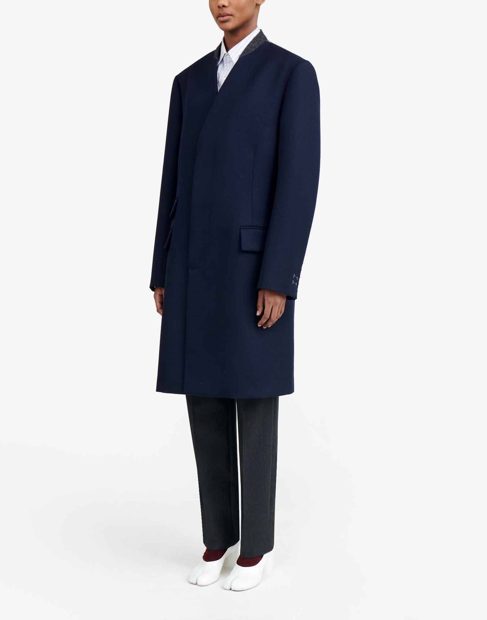 Minimal twill coat - 5