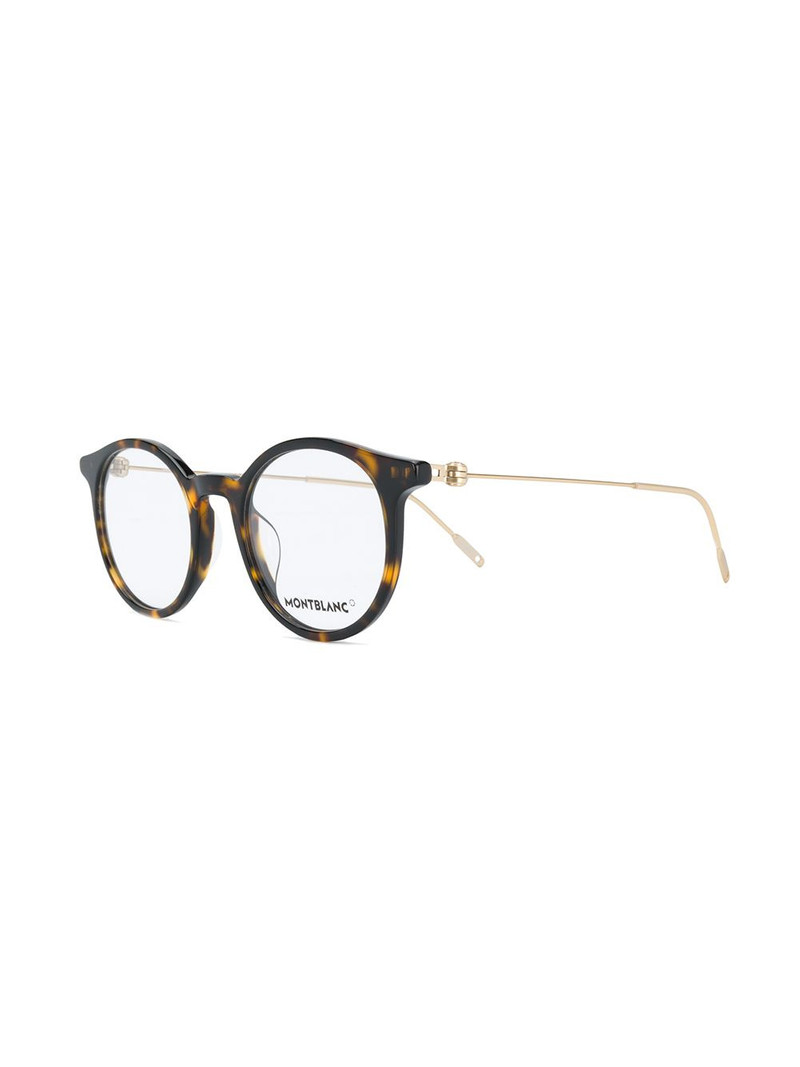 Montblanc round frame glasses outlook