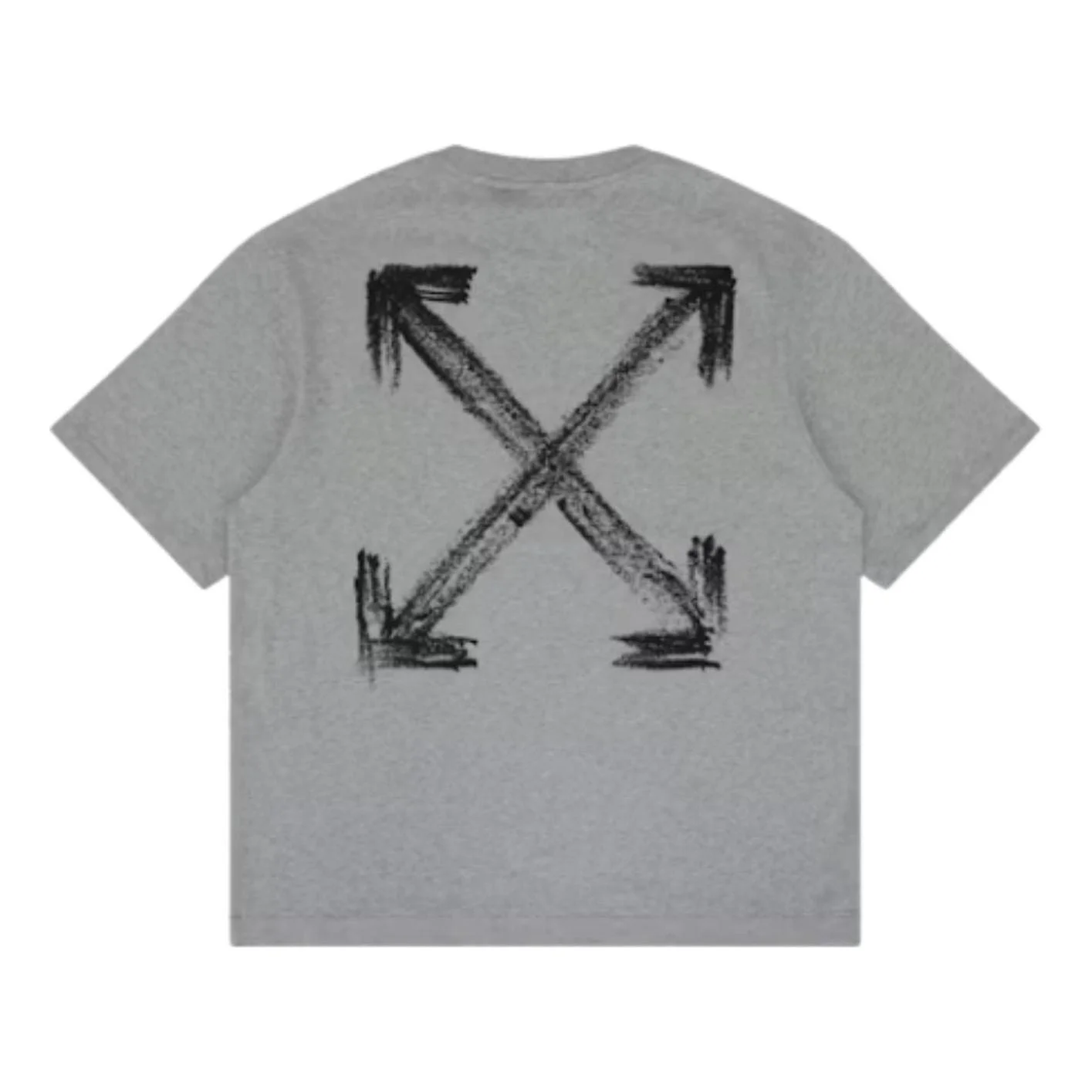 Off-White Chalk Arrow Fit T-Shirt 'Heather Grey' 44OWOS26T065030 - 1