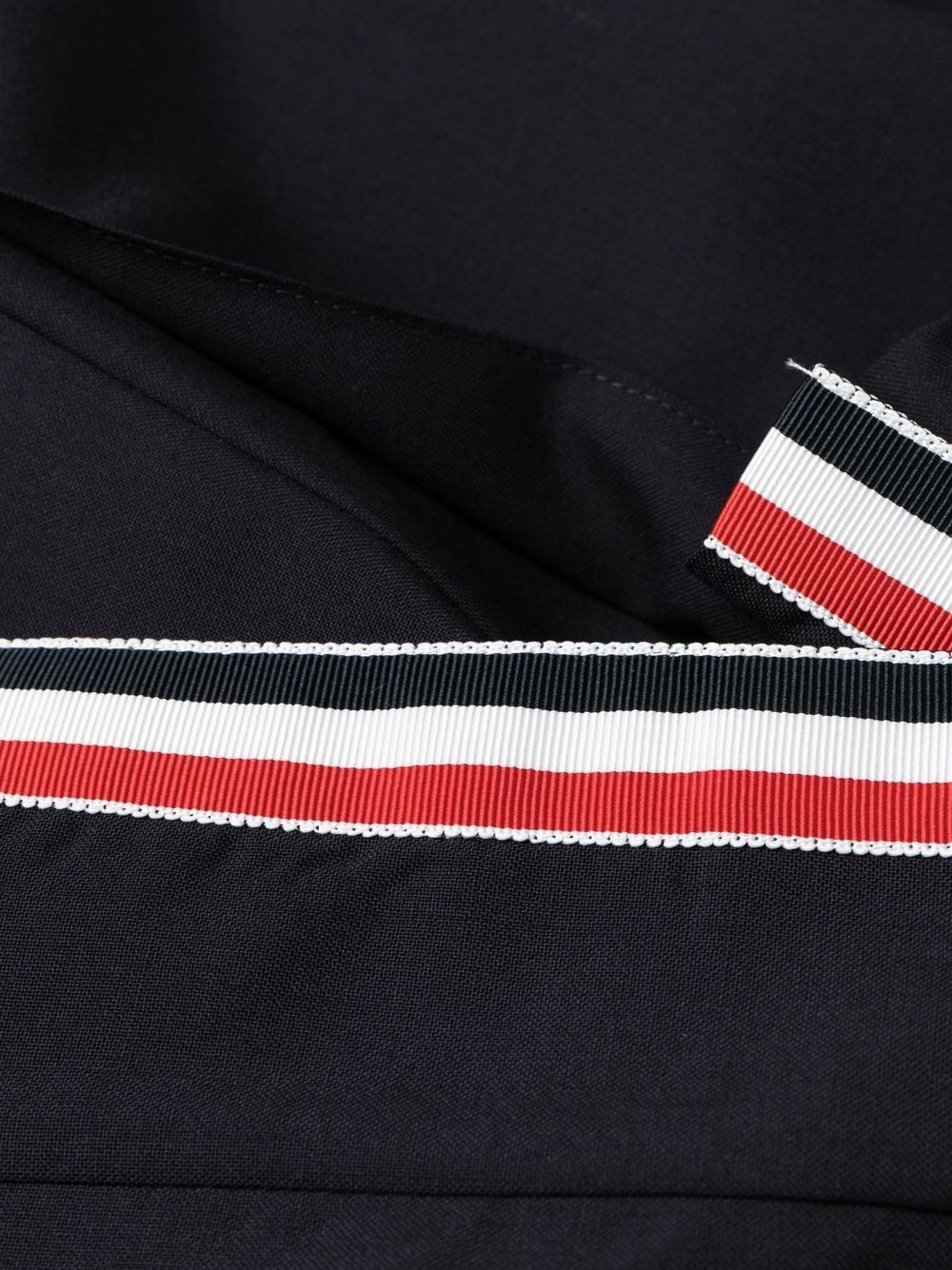 4-Bar woollen pleated skirt - 7