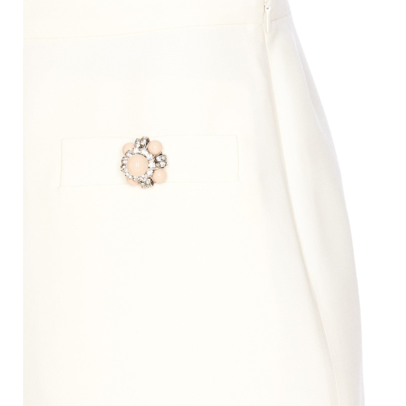 Valentino Garavani Women Crepe Couture Mini Skirt - 3