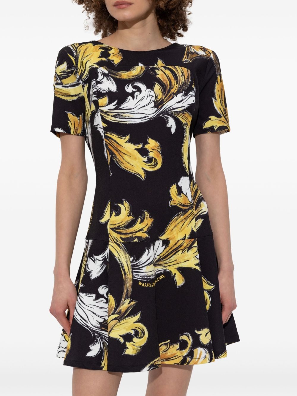 Barocco mini dress - 3