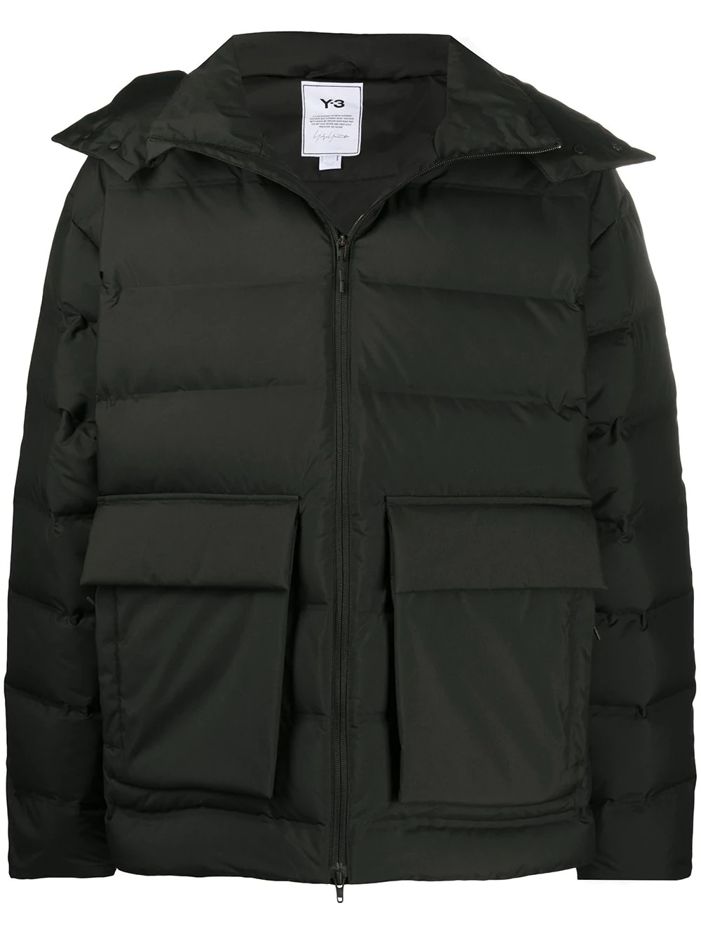 padded down jacket - 1