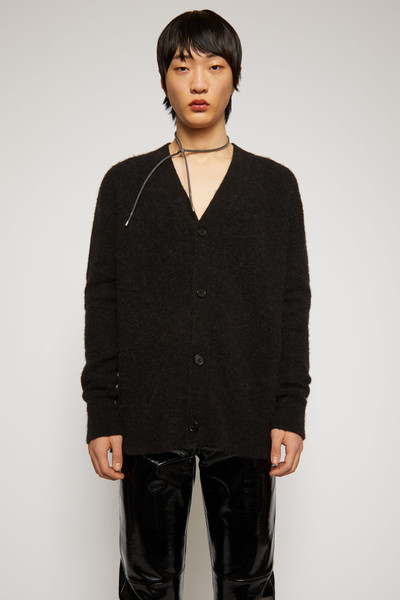 Acne Studios V-neck cardigan anthracite grey outlook