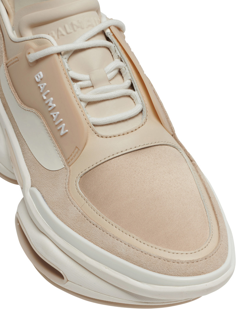 B-Bold low-top trainers in leather and suede 7