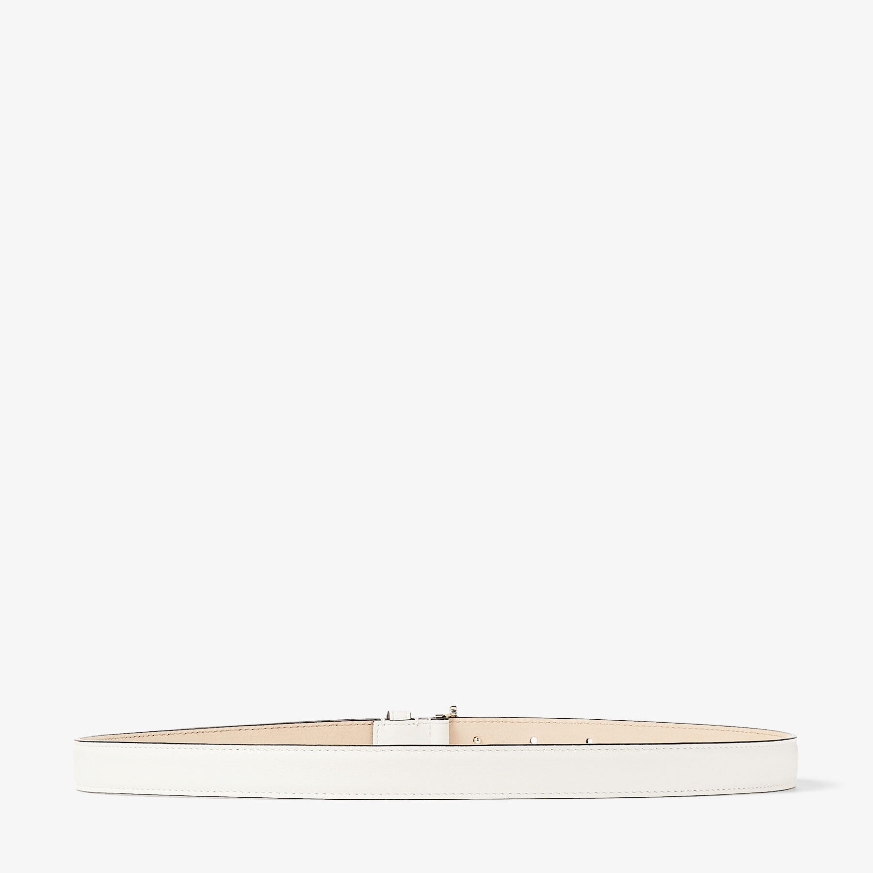 Mini Helina
Latte Smooth Leather Mini Belt - 4