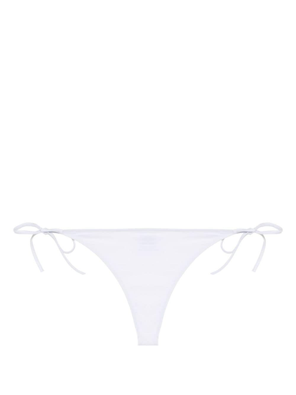 logo-print bikini bottom - 2