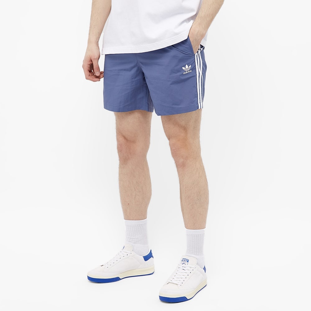 Adidas 3 Stripe Swim Short - 4