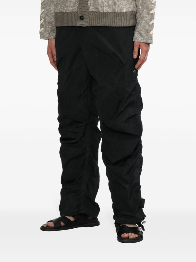 asymmetric wide-leg trousers 3