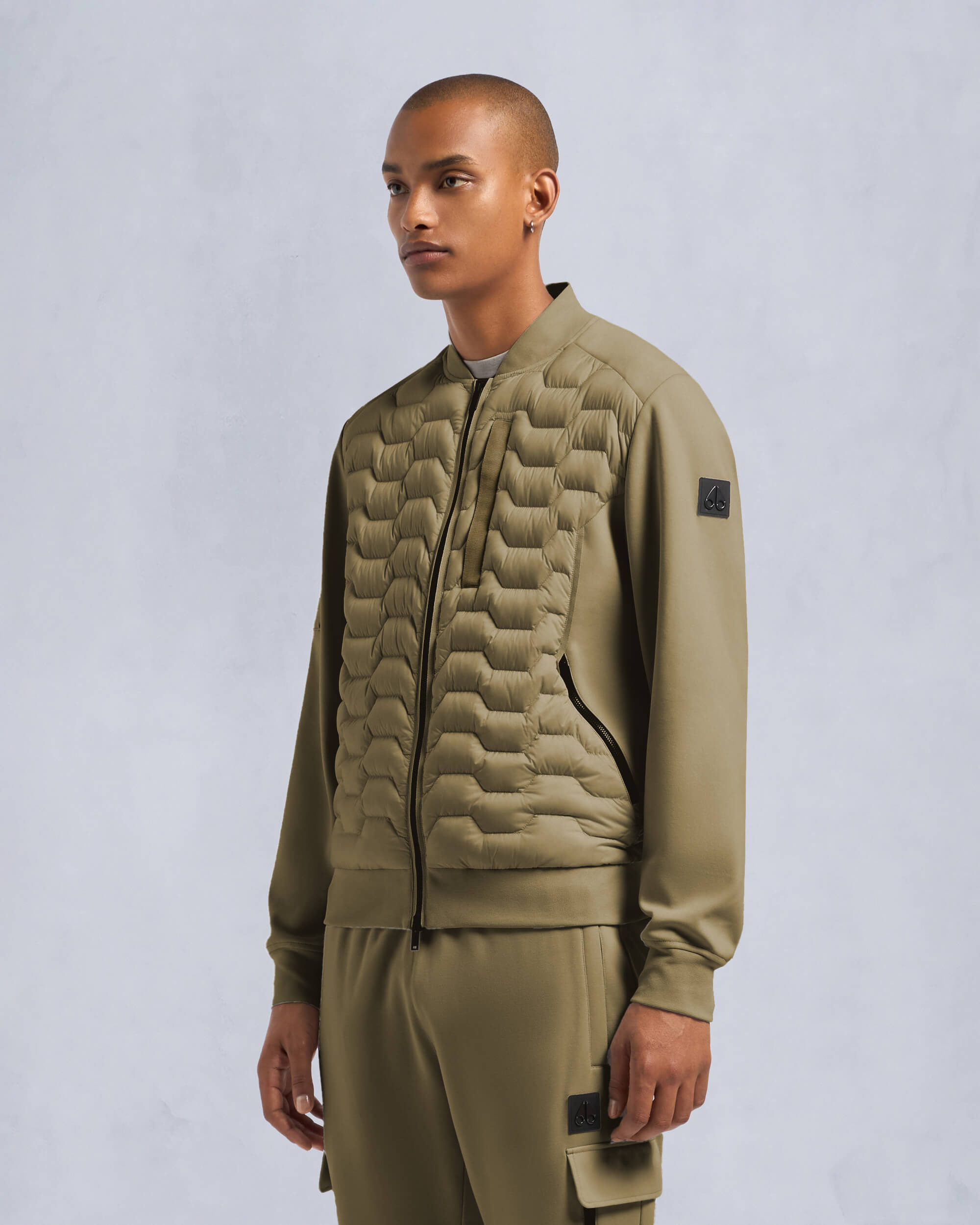 GRANITE DOWN HYBRID BOMBER JACKET - 3