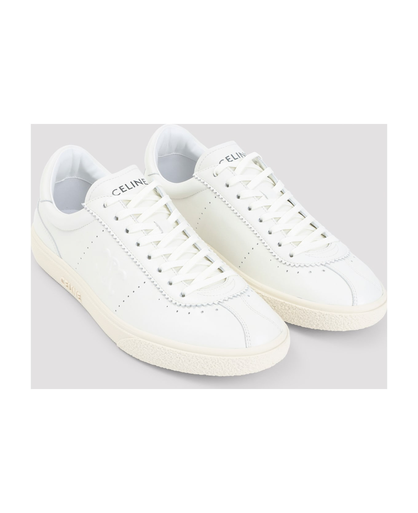 Low Lace-up Sneakers With Triomphe - 5