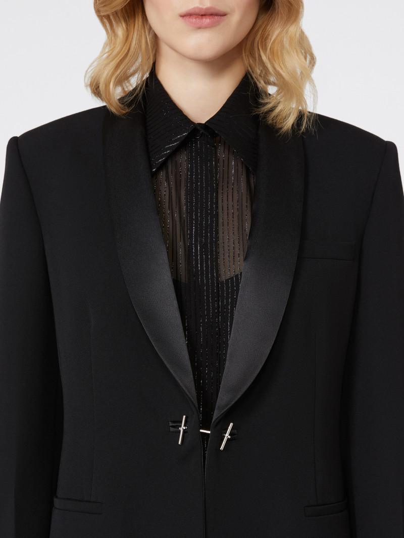 GISELLE Gabardine wool blazer 5