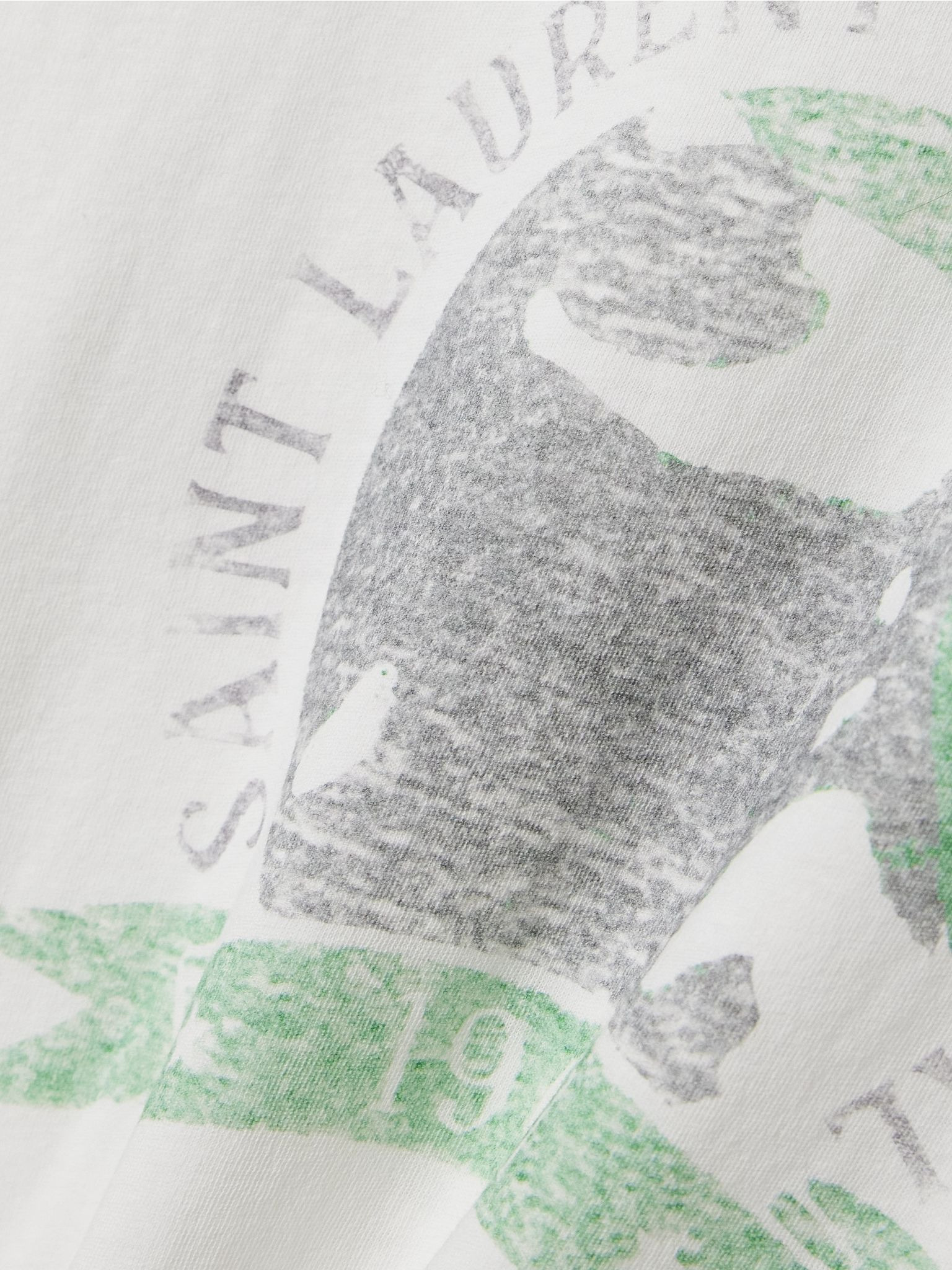 Printed cotton-jersey T-shirt White - 5