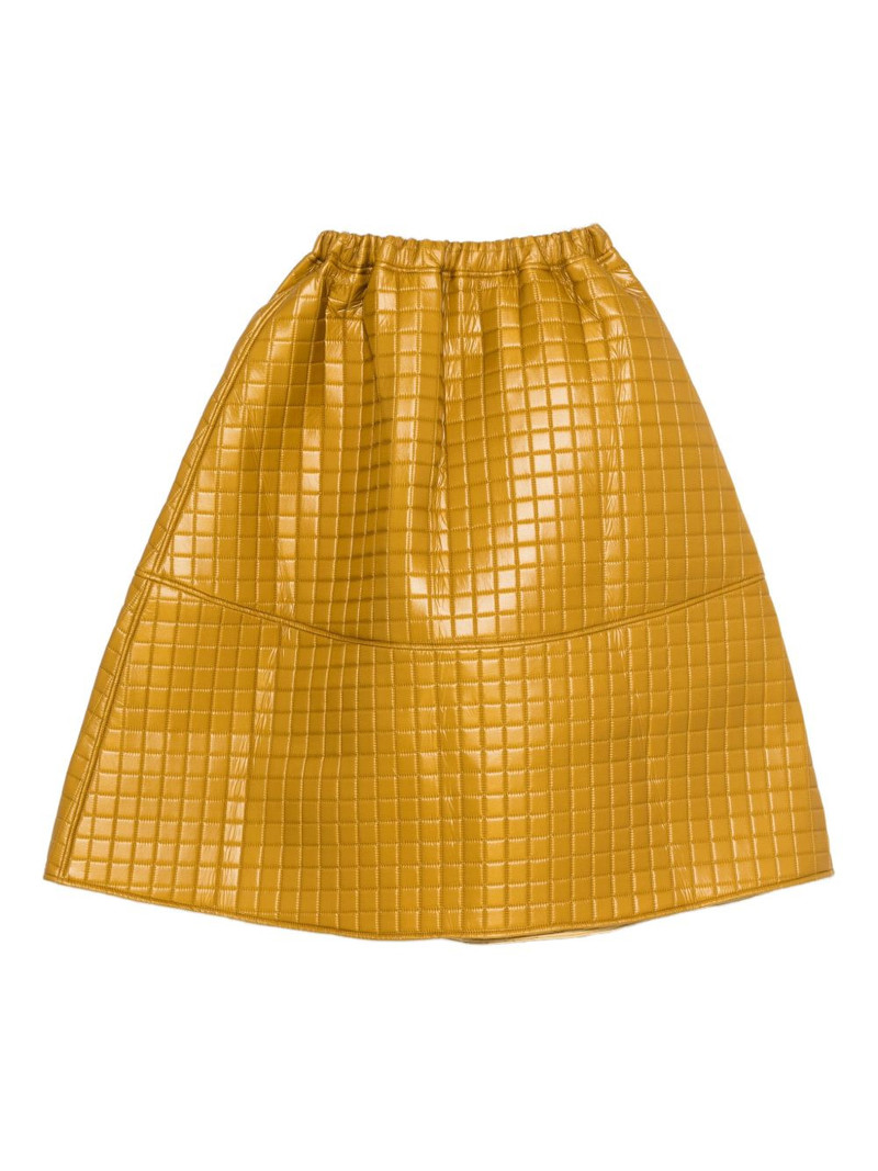 MELITTA BAUMEISTER quilted zip skirt outlook