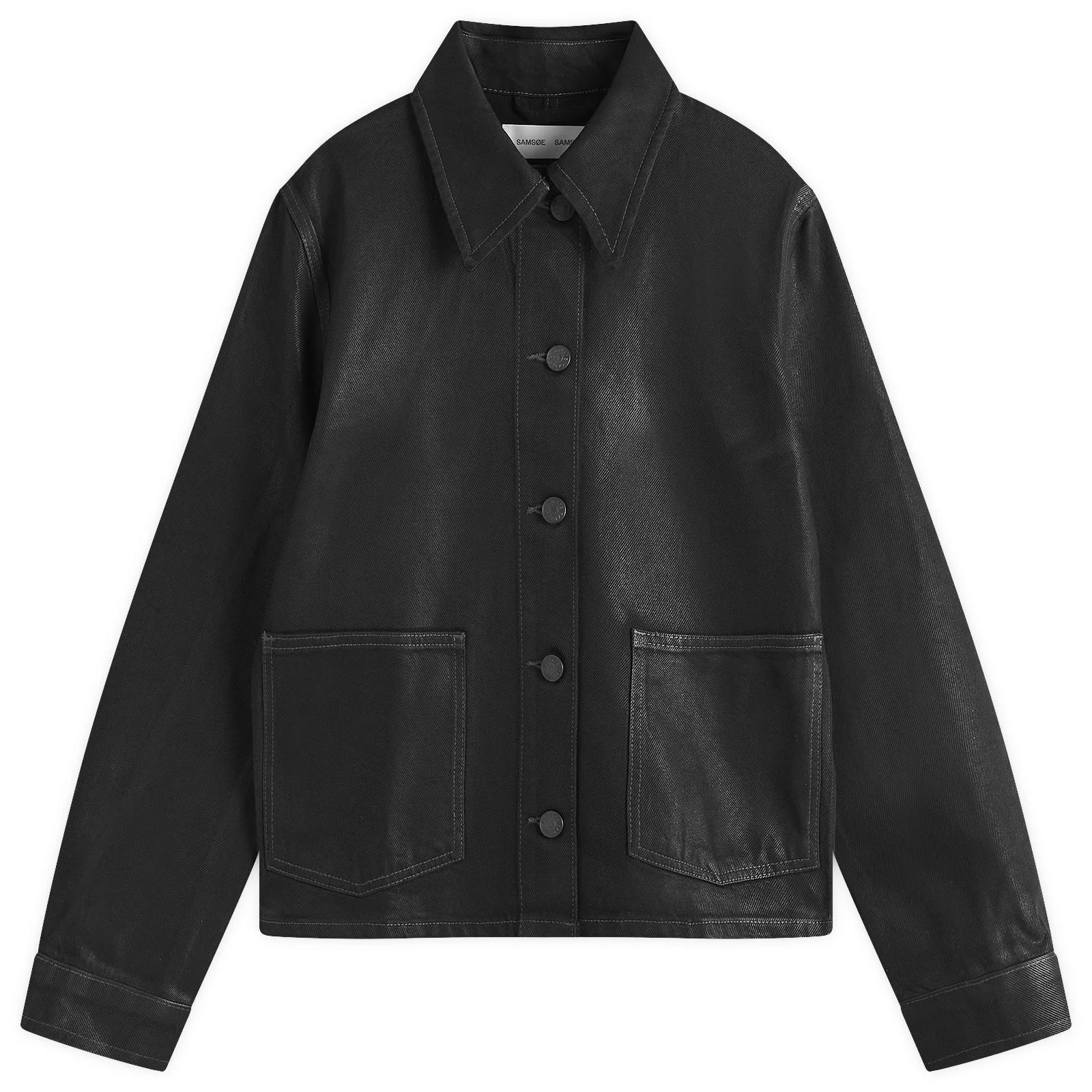 Samsøe Samsøe Sanadine Foil Denim Jacket - 1