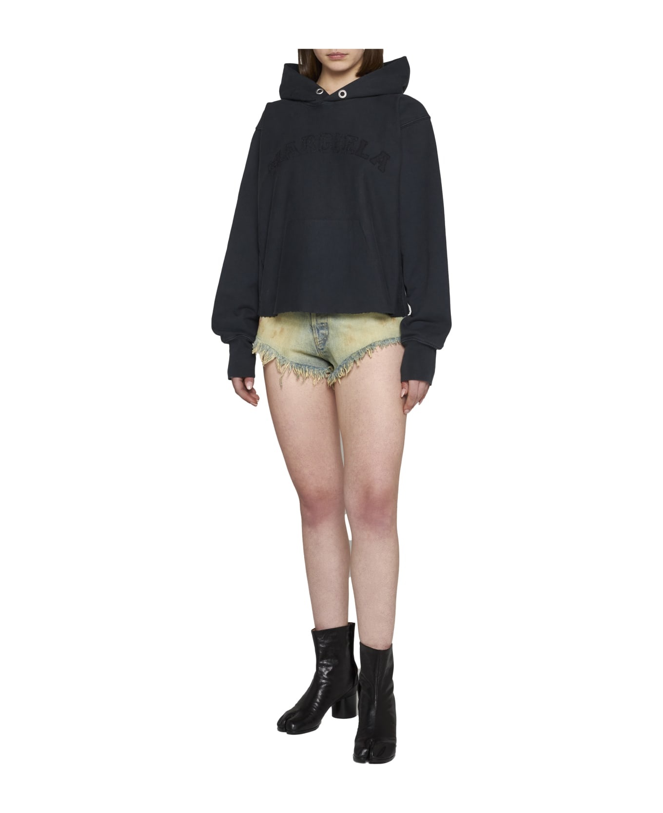 Logo Embroidered Hoodie - 2