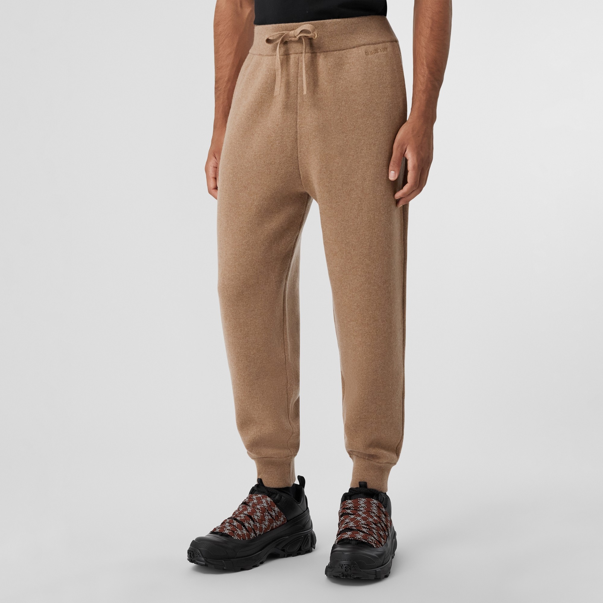 Cashmere Blend Jogging Pants - 5