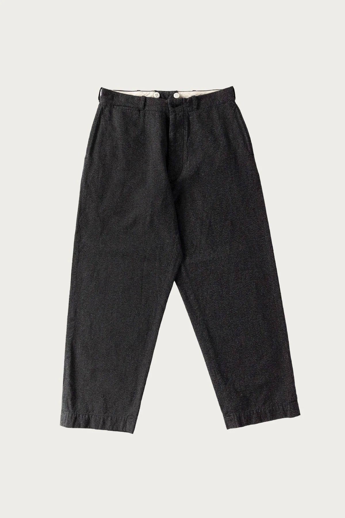 Chambray Work Pants - Black - 1