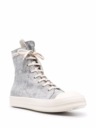 Rick Owens DRKSHDW ankle-length lace-up sneakers outlook