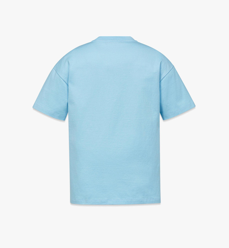 MCM M Pup Astronaut Print T-Shirt in Organic Cotton outlook