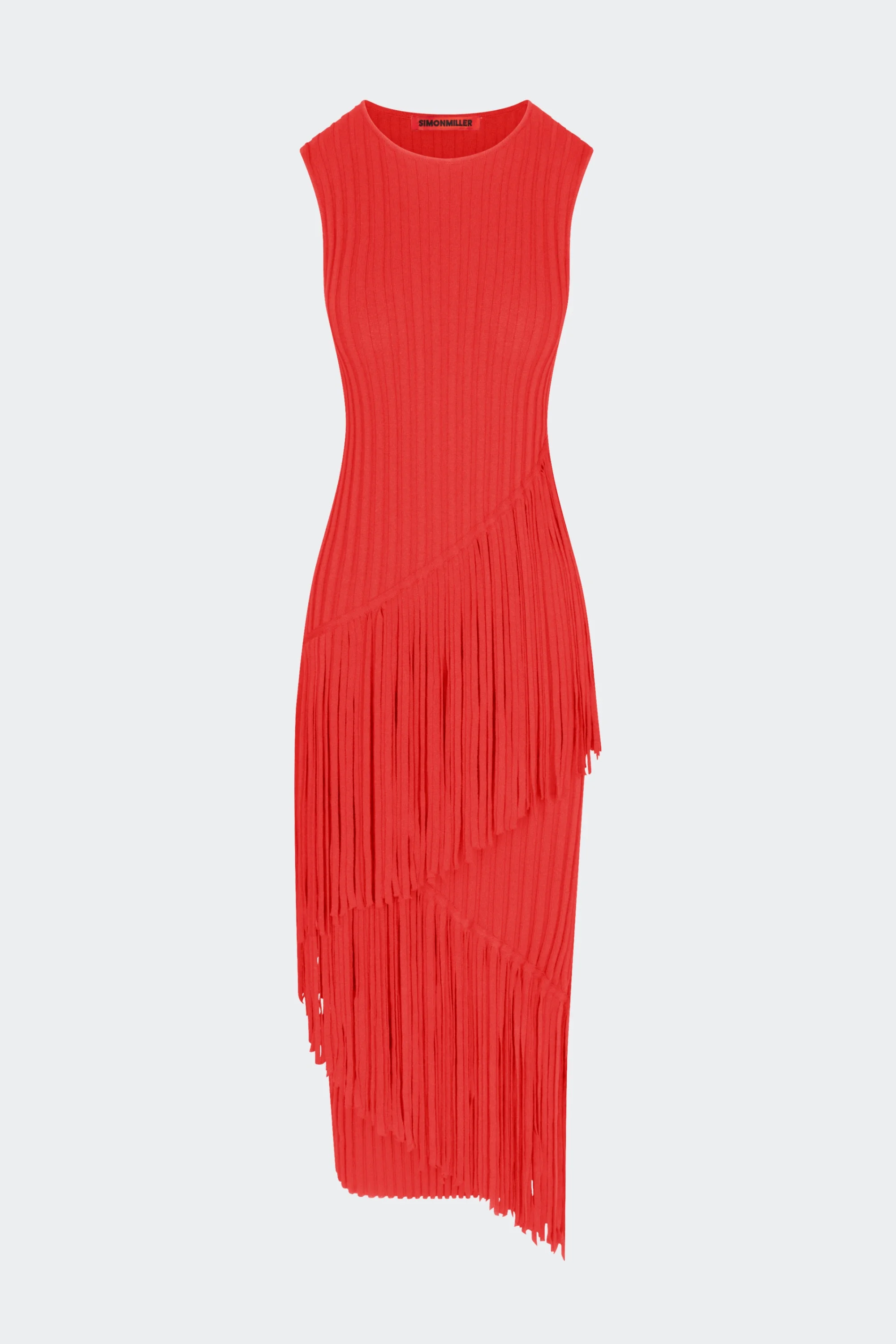 Spiral Dress in Paprika - 1