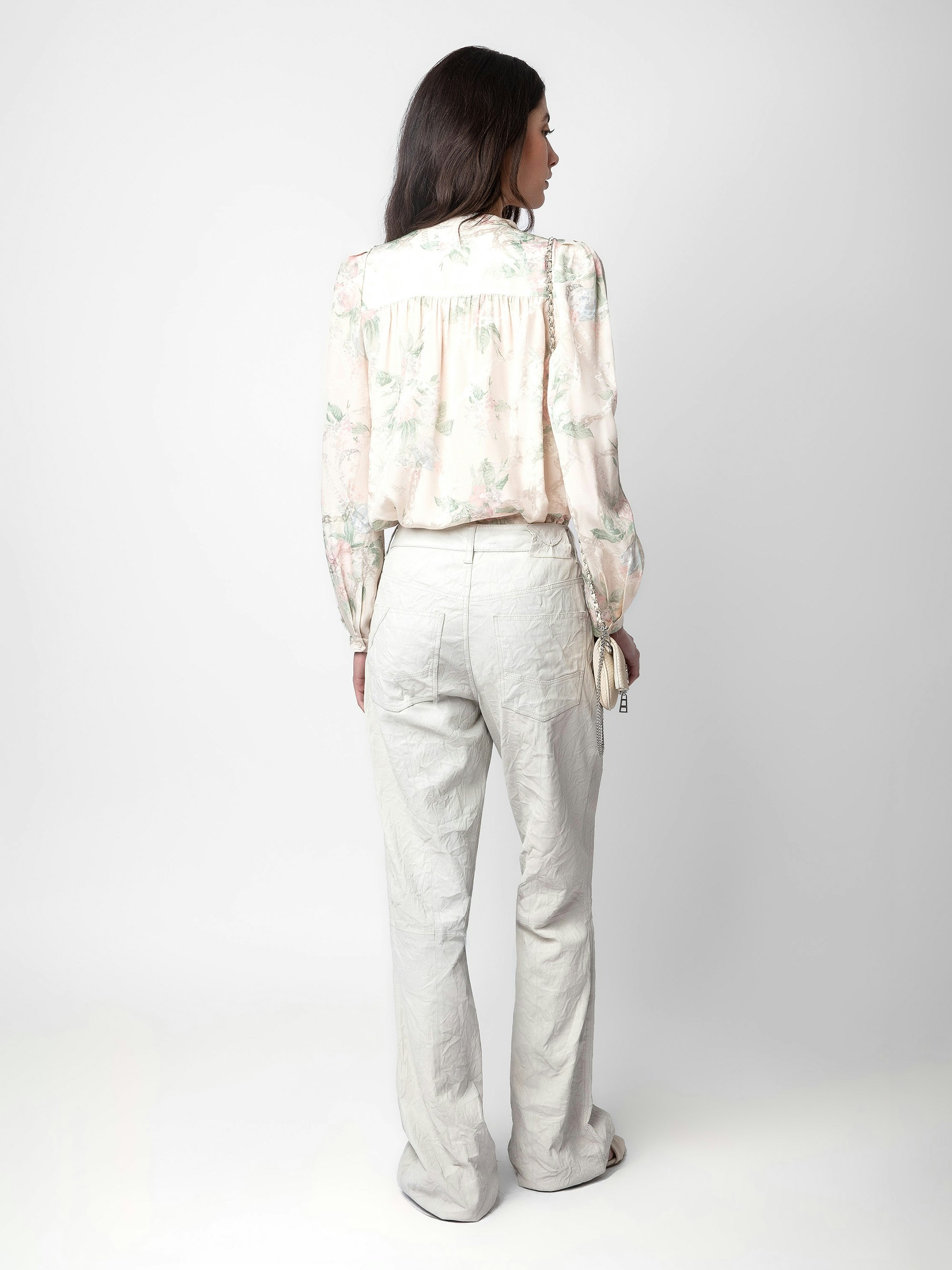Tchin Satin Blouse - 3