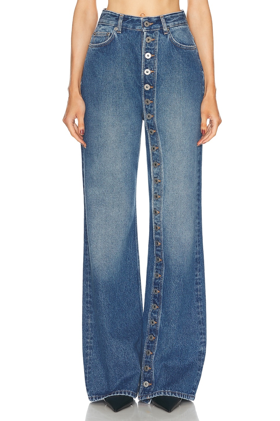 デニム・ジーパン JEAN PAUL GAULTIER Woman Jeans Blue 2533FJE164D013 57 Jean Paul Gaultier Denim Jeans | italist