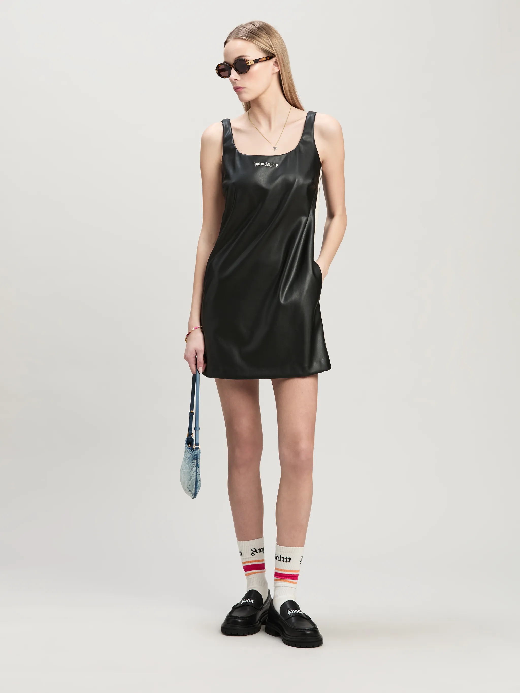 Track Dress Leather Effect - 2