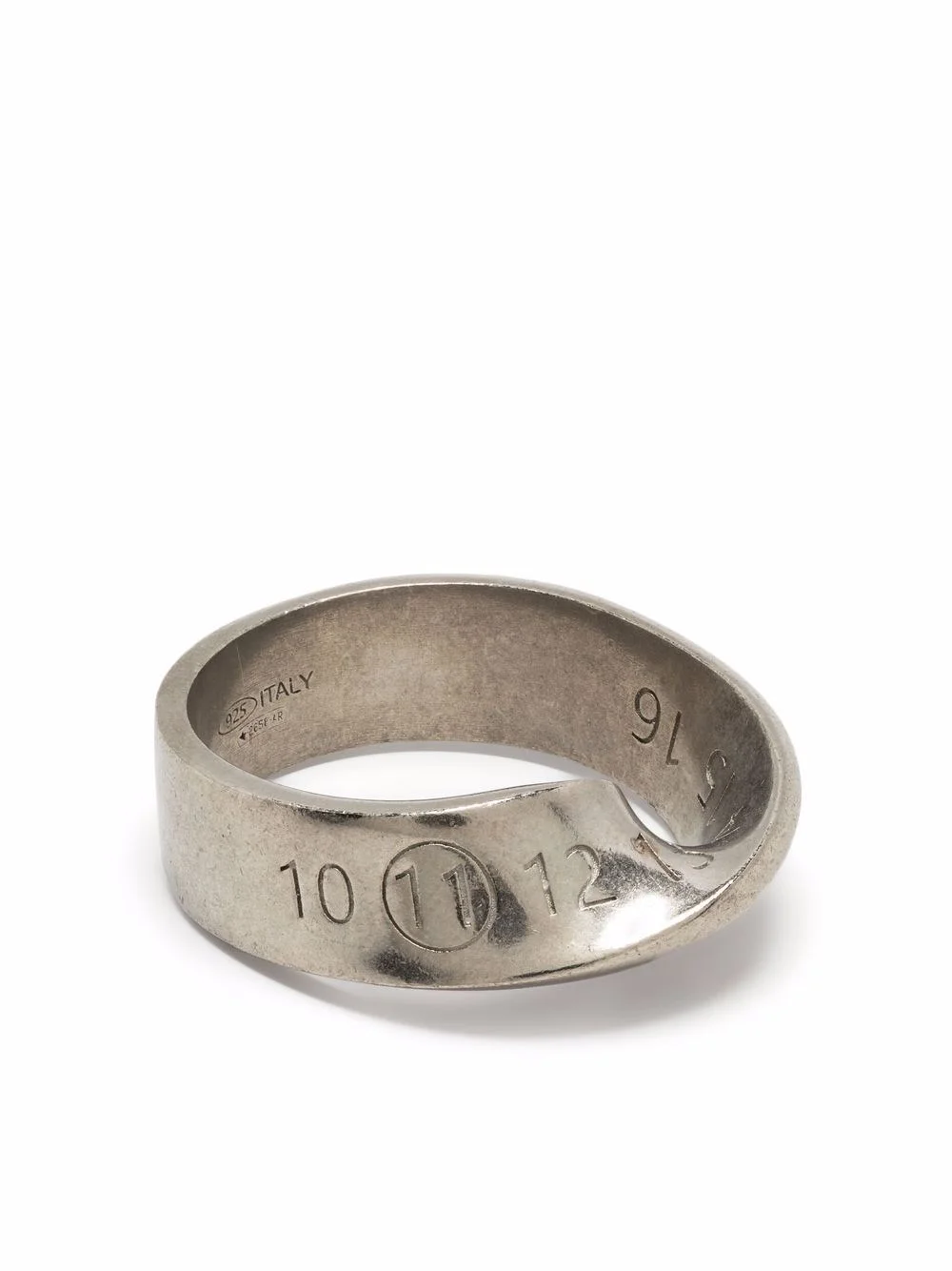 Logo twisted number ring - 1