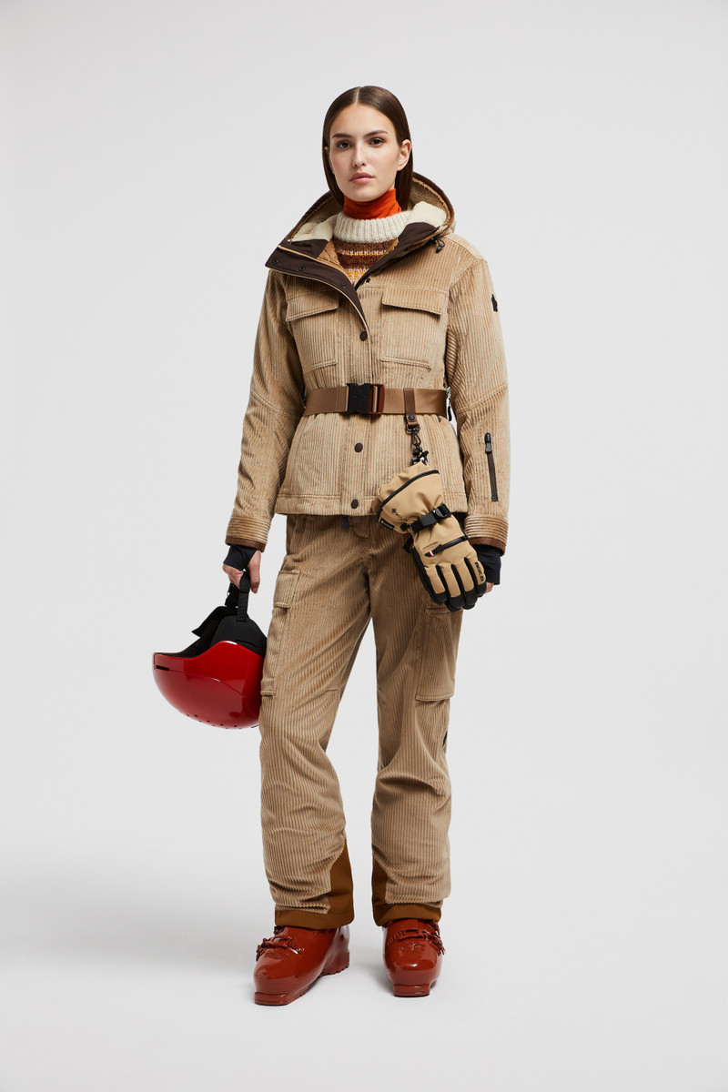 Moncler Hague Technical Corduroy Down Jacket outlook