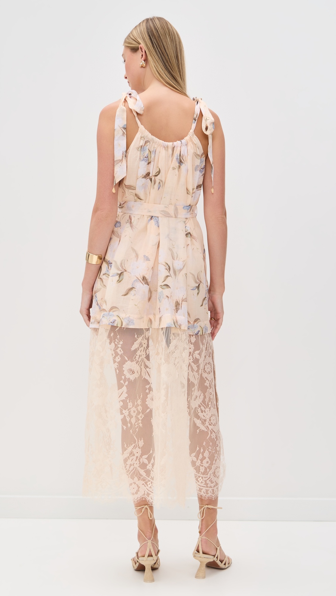 Cascadian Lace Slip Dress - 2