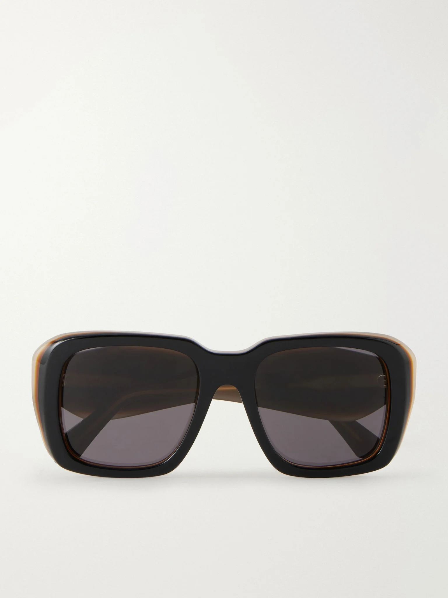 + Paula's Ibiza Signature Square-Frame Acetate Sunglasses Black - 1