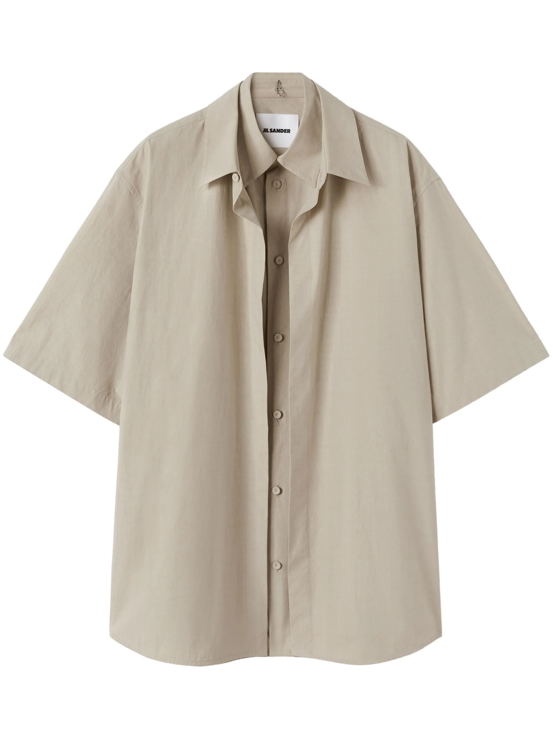 Jil Sander Boxy Fit Short Sleeve Shirt | club21 | REVERSIBLE