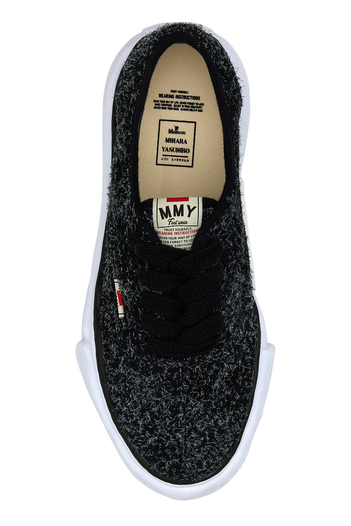 Black fabric sneaker - 4