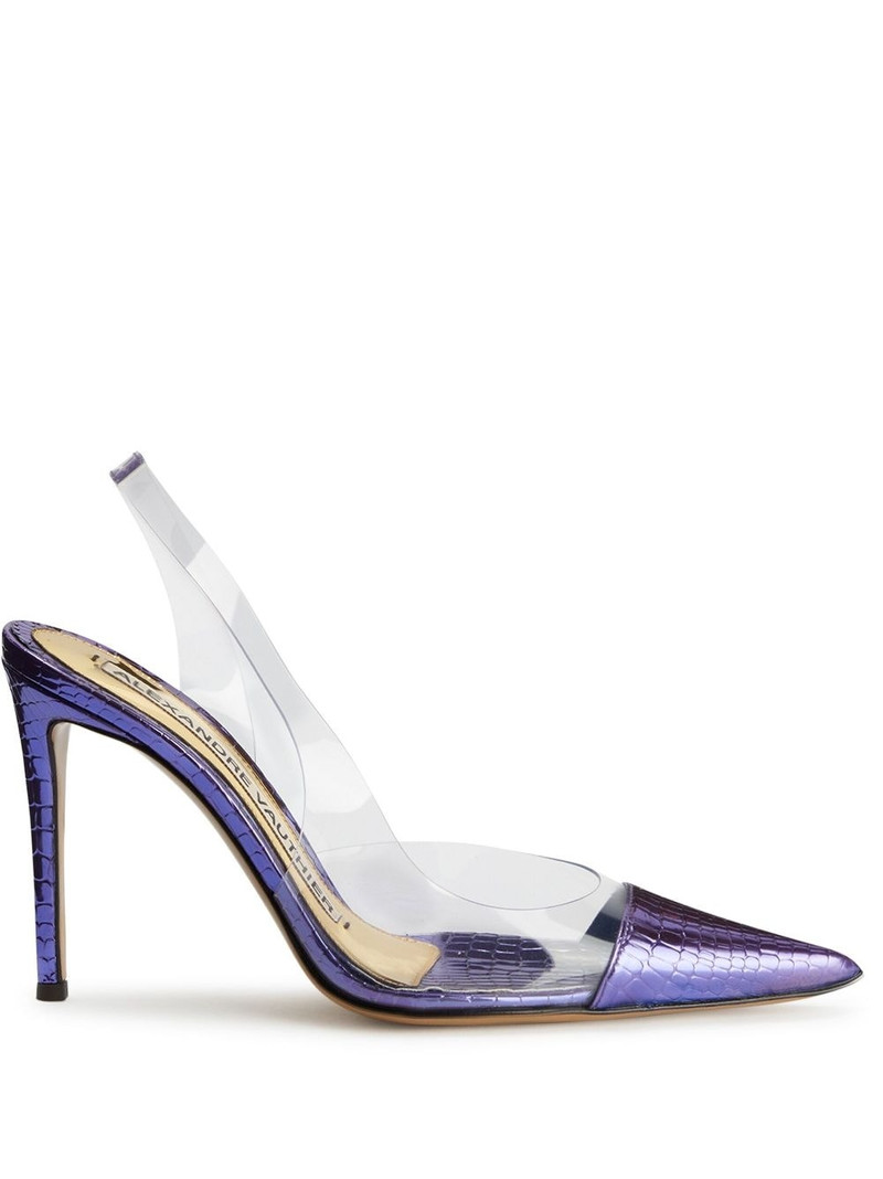 105mm metallic-finish pumps 1