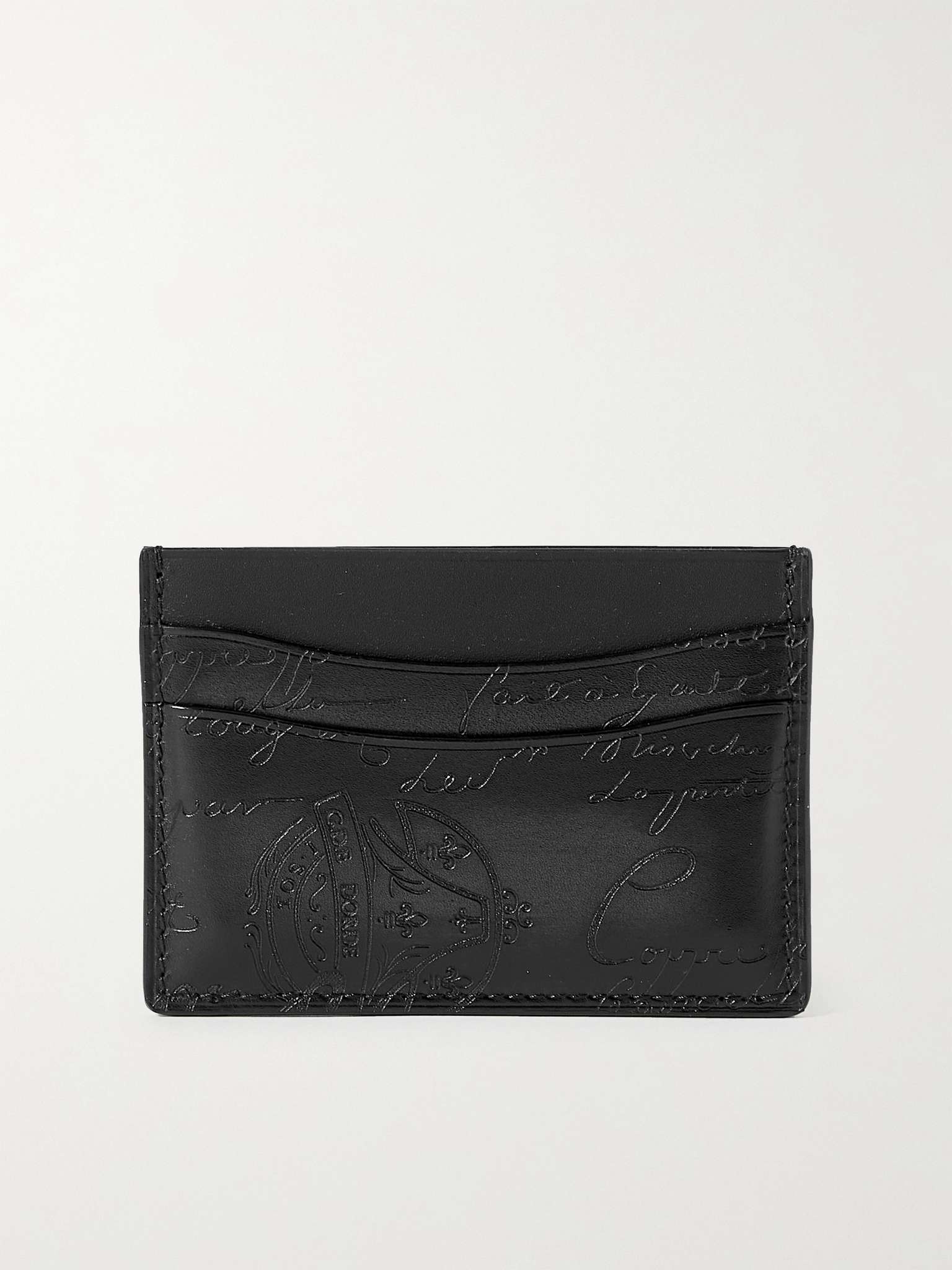 Scritto Leather Cardholder - 1