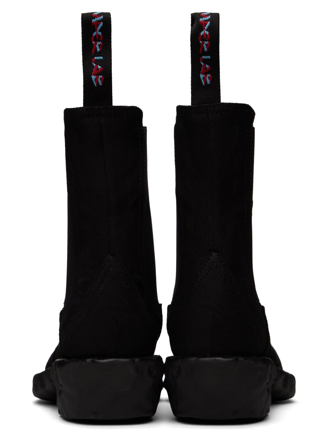 Black Venga Denim Boots - 2