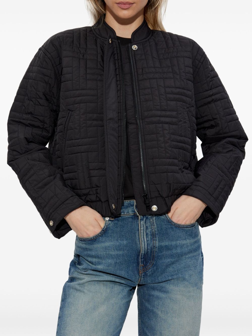 padded bomber jacket - 3