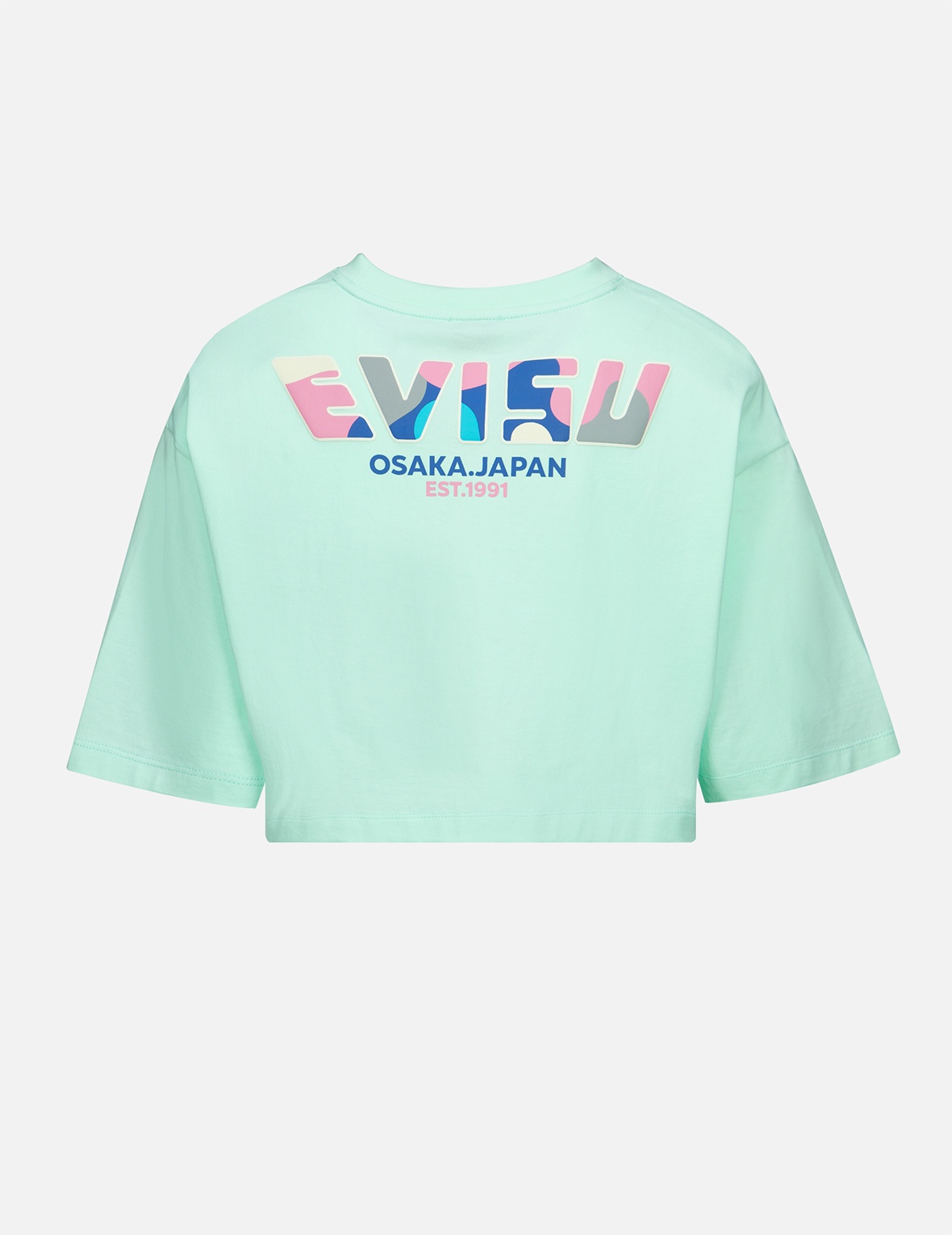 LOGO PRINT CROPPED T-SHIRT - 1