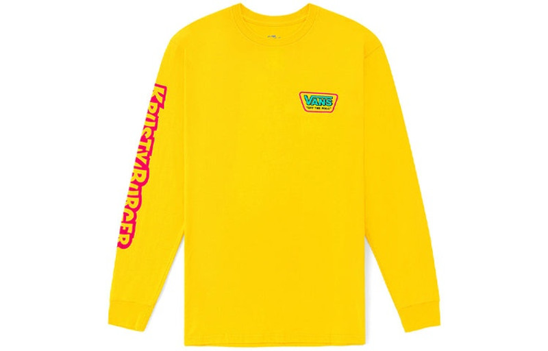 Vans Simpson Crossover Long Sleeves Couple Style Yellow VN0A4RTLZW3 - 1