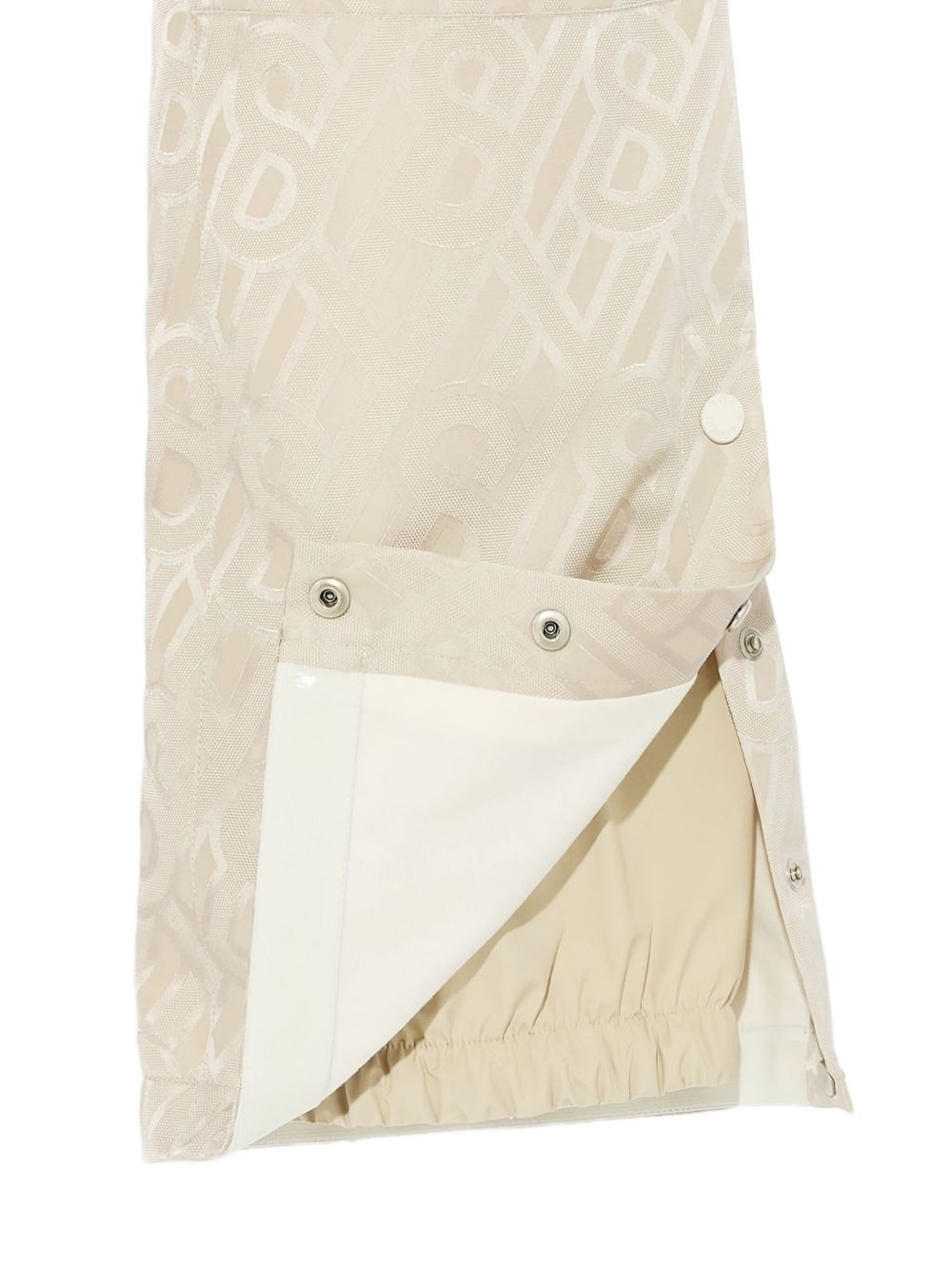 monogram-pattern snow trousers - 3