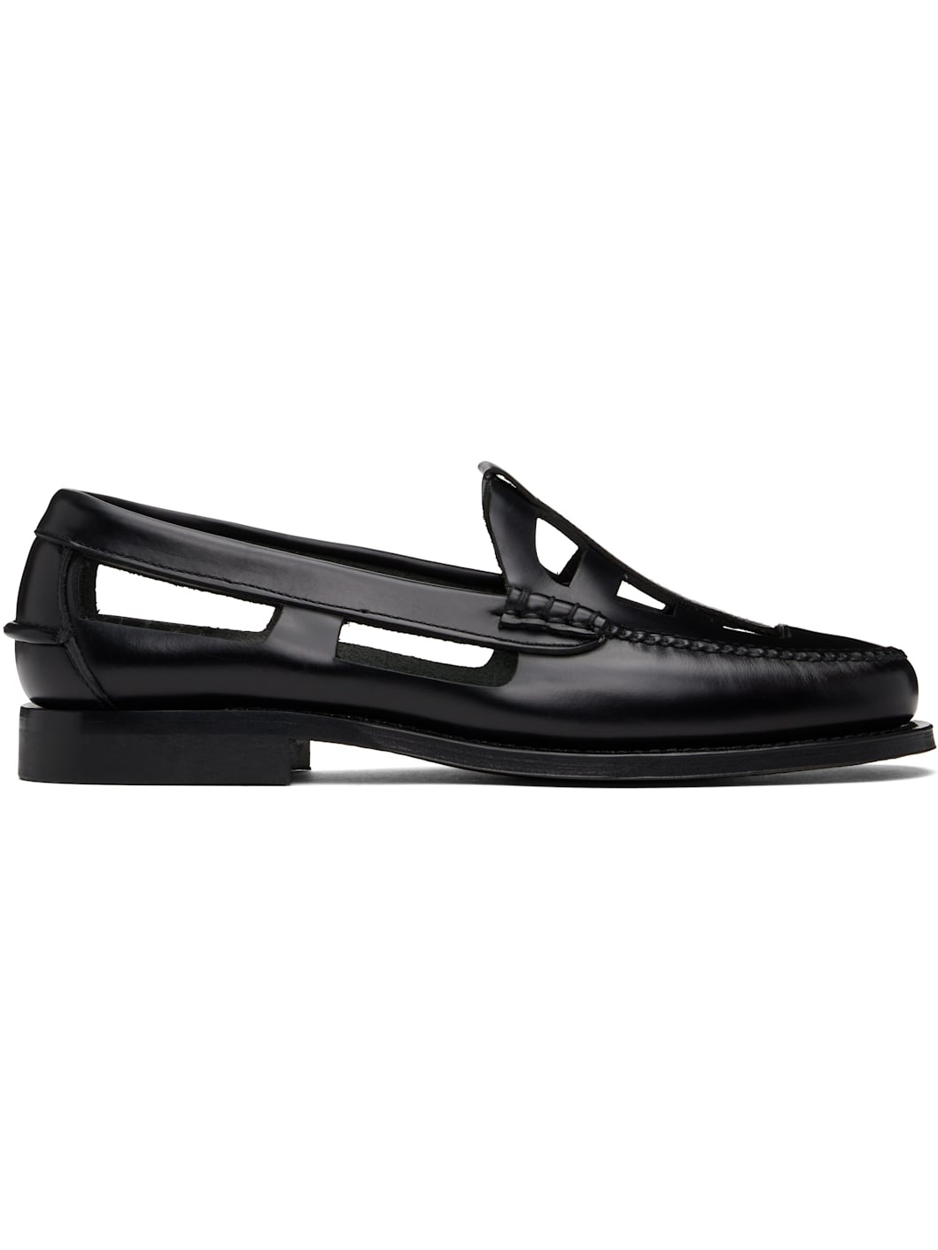 Black Gallo Loafers - 1