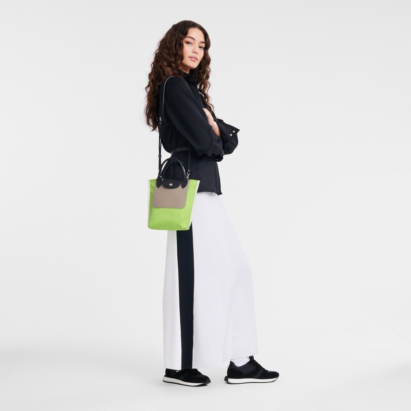 Longchamp Cabas Longchamp XS Tote bag Green Light - Canvas outlook