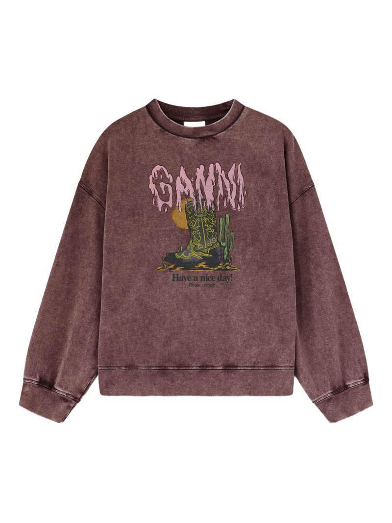 graphic-print sweatshirt 1