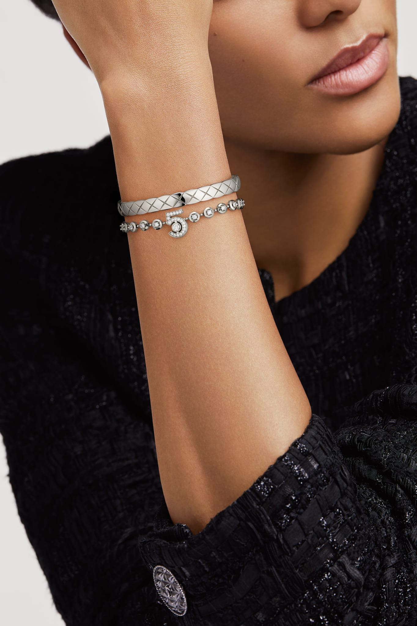 Eternal N°5 diamond line bracelet - 7