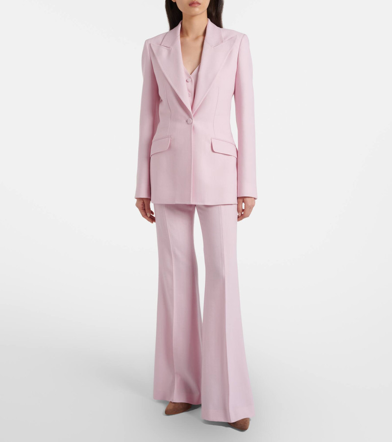 GABRIELA HEARST Rhein wool flared pants outlook
