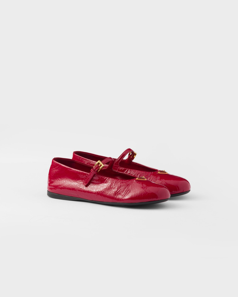 Naplak patent leather ballerinas 1