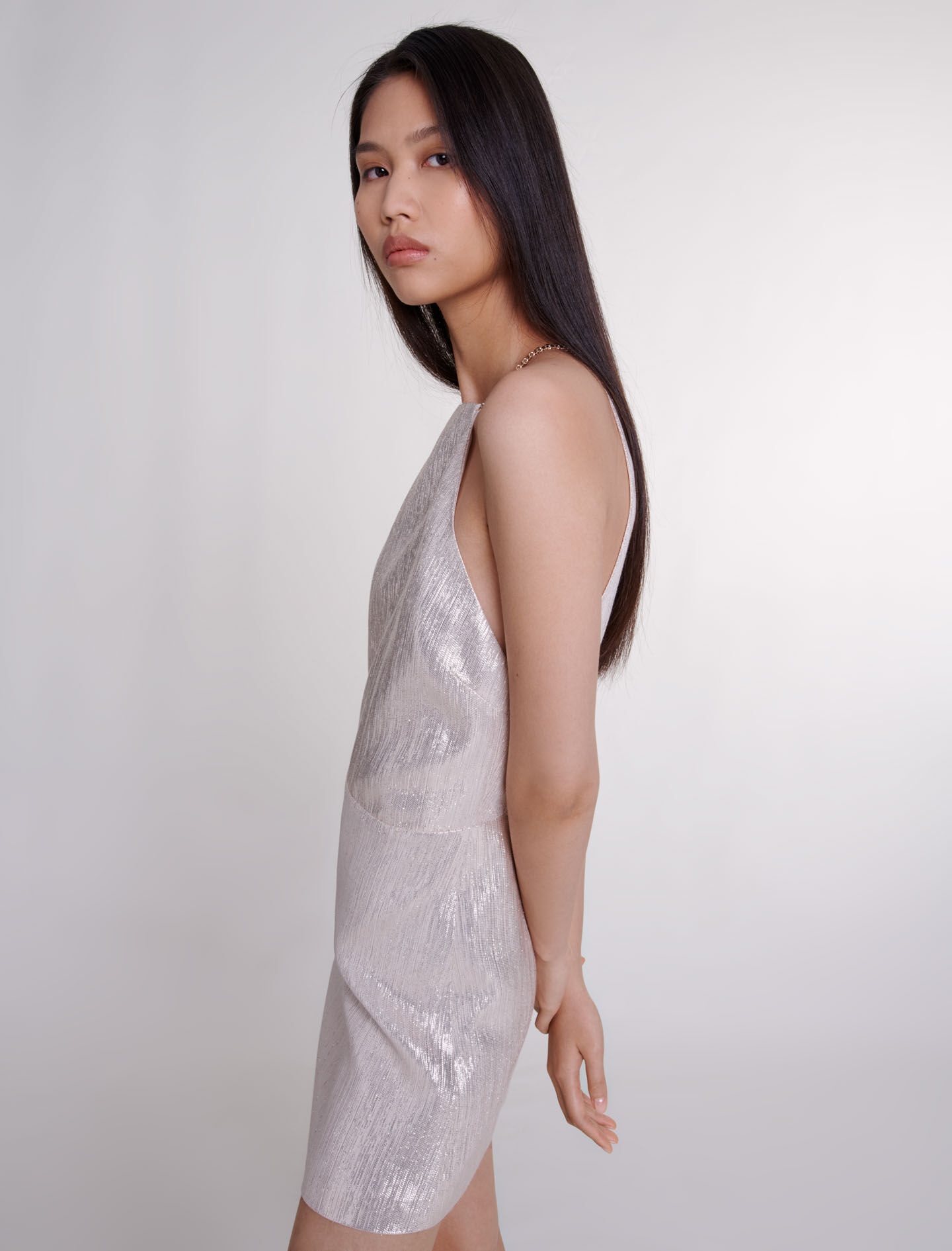 Short metallic dress - 7