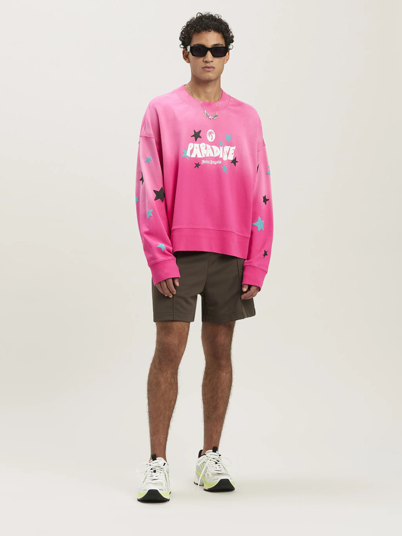 Palm Angels Palm Inlay knit sweater outlook